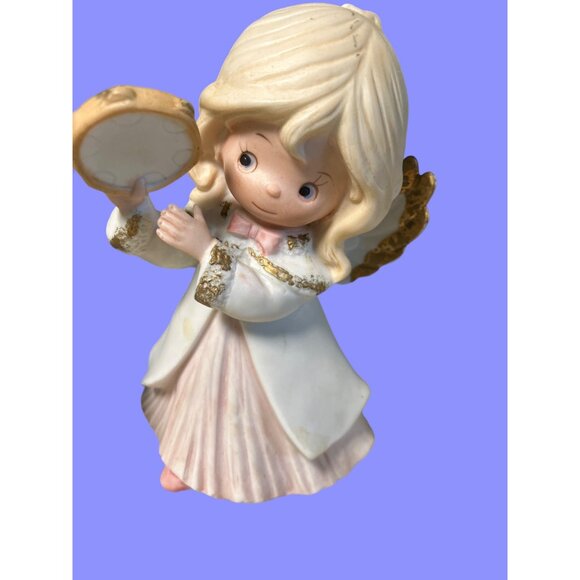 HOMCO Angel Figurine Set - Christmas Decor Musical Instrument Angel Figurines - Picture 4 of 14